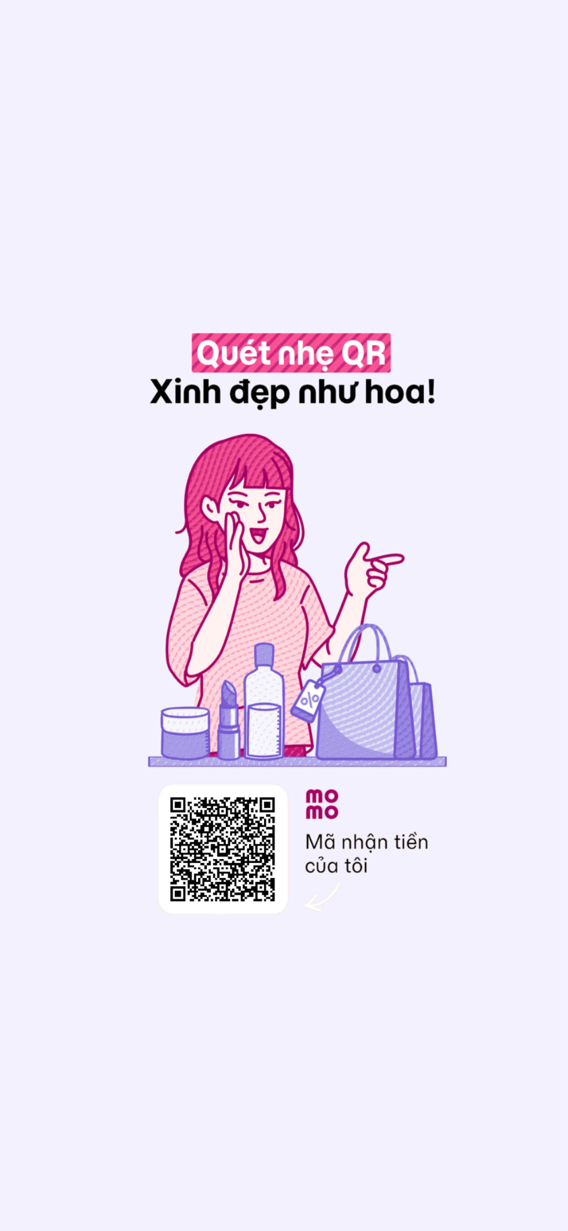 MoMo QR code